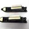 OEM Rear Fender Turn Signal Amber Set 5858880 for 2009-13 Harley CVO Street & Road Glide