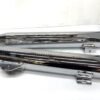 CH457 (2) OEM Harley Mufflers Chrome 64987-08, 64705-08 for 2008-17 Dyna