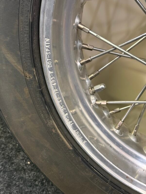 Harley 40 Spoke 4.25" Alloy Wheel with MT90B16 Tire