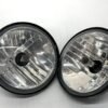 CH474 (1) OEM Harley Passing Fog Lights 12V 68414-05 for 2006-2017 Touring Softail