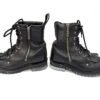 CH476 (4) Harley Davidson Black Leather Motorcycle Boots Size 8 82041