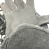 Leather Motorcycle Gloves Gauntlet Fringed