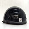 Vintage Harley Davidson Black Half Helmet Large