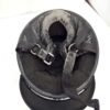 Vintage Harley Davidson Black Half Helmet Large