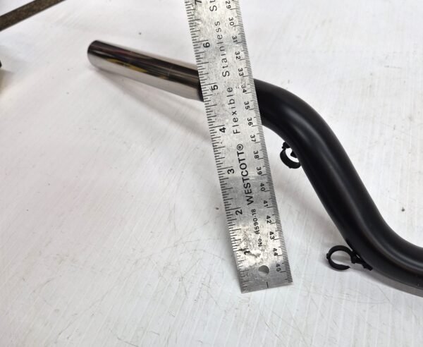 Harley 1" Handlebar 5" Rise, 28" Width Black