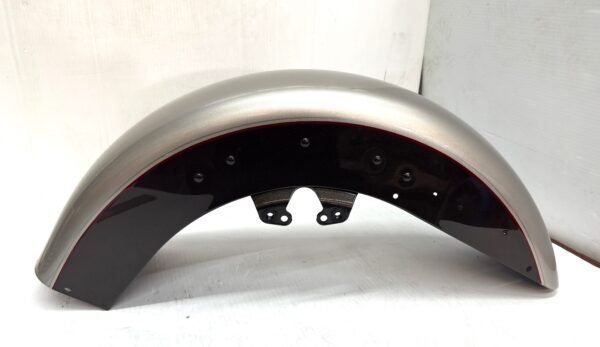 CH498 (2) OEM Harley Front Fender Black/Gray 7" 58900032 for 14-24 Touring