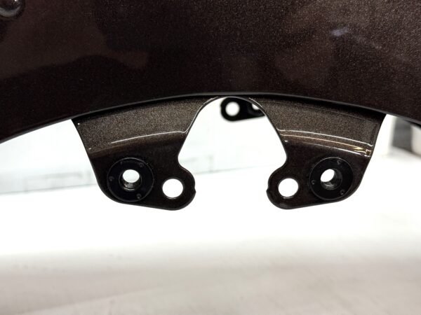 CH498 (7) OEM Harley Front Fender Black/Gray 7" 58900032 for 14-24 Touring