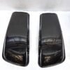 Upper Saddlebag Lids Saddle Bag Cover Black Quartz Set for Harley 2014-2024