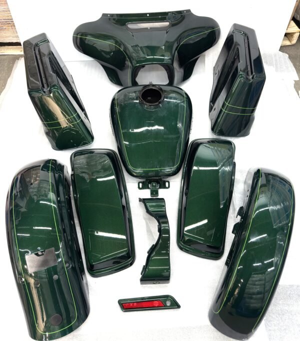 Paint Set Green for 2014-up Harley Street Glide