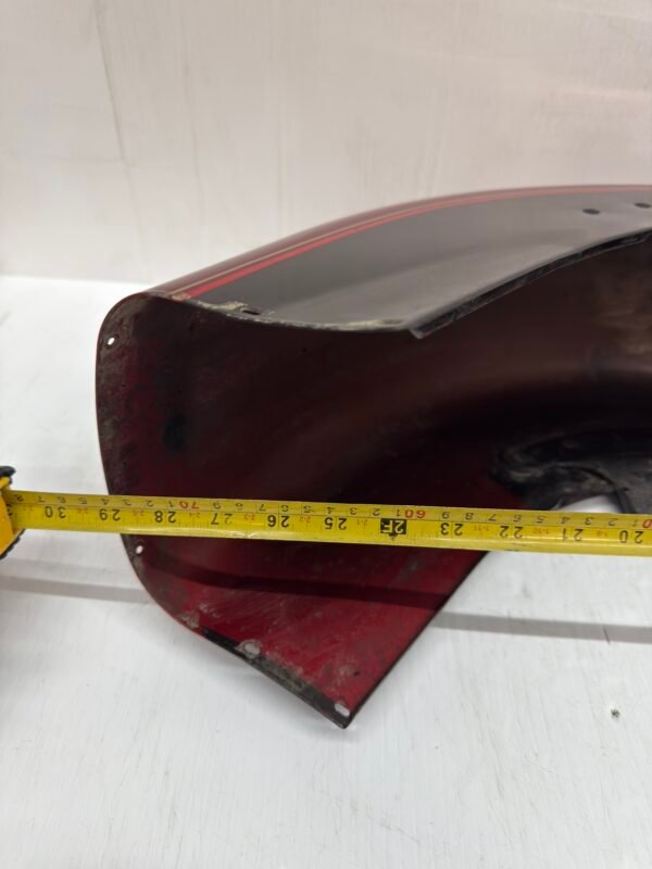 OEM Harley Front Fender Red/Black 1984-2013 Harley Ultra Classic Electra Glide FLHTCUI