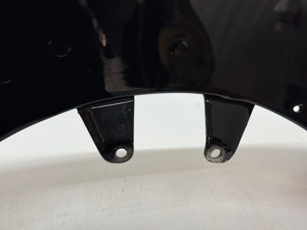 CH515 (2) Harley Front Fender Black 7" for 1984 -2013 Touring