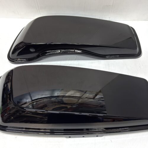 Upper Saddlebag Lids Saddle Bag Cover Black Set 90200413 90200411 for Harley 2014-2024
