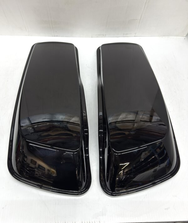 Upper Saddlebag Lids Saddle Bag Cover Black Set 90200413 90200411 for Harley 2014-2024