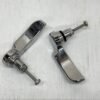 OEM Left and Right Chrome Saddlebag Latches handles for 2014-22 Touring