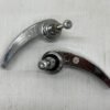 OEM Left and Right Chrome Saddlebag Latches handles for 2014-22 Touring