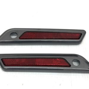 OEM Harley Saddlebag Latche Covers Grey 90200448 90200449
