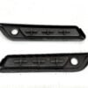 OEM Harley Saddlebag Latche Covers Grey 90200448 90200449