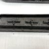 OEM Harley Saddlebag Latche Covers Grey 90200448 90200449