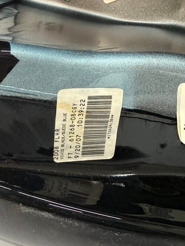 Harley Road King Suede Blue Paint Set 2008-up