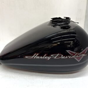 OEM Harley Fuel Tank Vivid Black for Road King FLHR