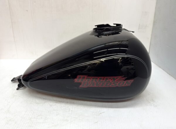 CH533 (1) OEM Harley Fuel Tank Black 61388-08BHY for 2008-24 Touring