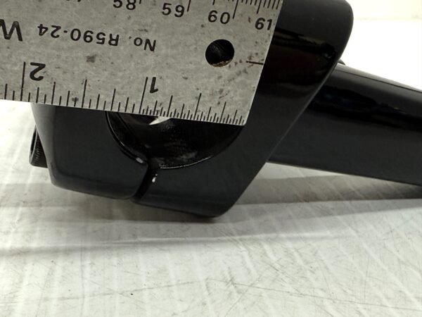 1.25" Handlebar Risers 3" and Top Clamp Black for 00-17 Dyna Fat Bob
