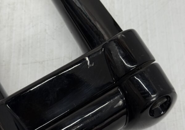 1.25" Handlebar Risers 3" and Top Clamp Black for 00-17 Dyna Fat Bob