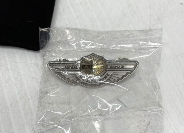 Harley 100th Anniversary Commemorative Ride Home Kit T-short Patch Pin Size: Small