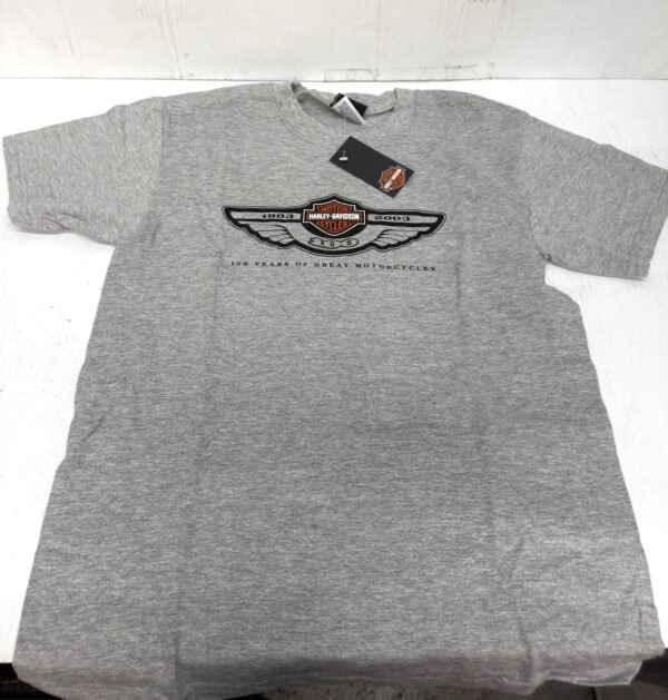 Harley 100th Anniversary Commemorative Ride Home Kit T-short Patch Pin Size: Small