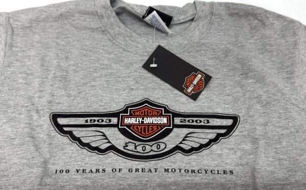 Harley 100th Anniversary Commemorative Ride Home Kit T-short Patch Pin Size: Small