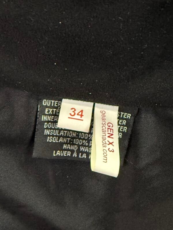 Gears Gen-X3 Heated Vest Black Size 34