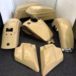 CH546 (1) OEM Harley Paint Set Sand Pearl/Canyon Brown for 2014-up FLHR Road King