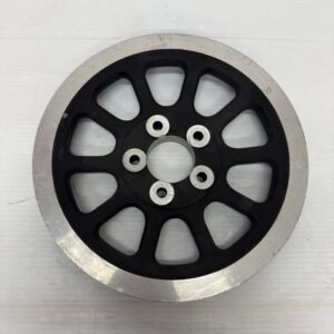 Harley OEM Rear Pulley 66T Black 37715-07 for 2007 FLSTF Fatboy