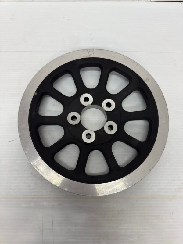 CH549 (1) Harley OEM Rear Pulley 66T Black 37715-07 for 2007 FLSTF Fatboy