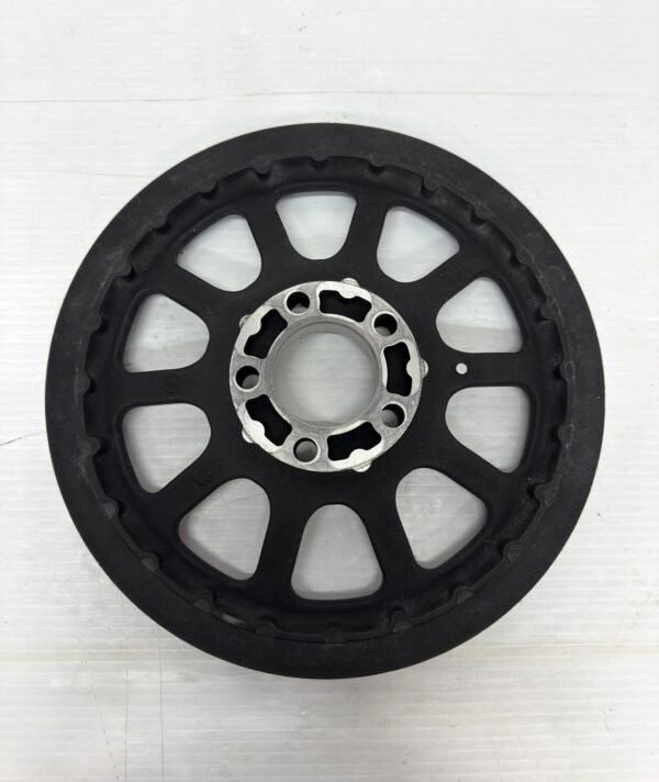 CH549 (2) Harley OEM Rear Pulley 66T Black 37715-07 for 2007 FLSTF Fatboy