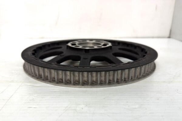 CH549 (4) Harley OEM Rear Pulley 66T Black 37715-07 for 2007 FLSTF Fatboy