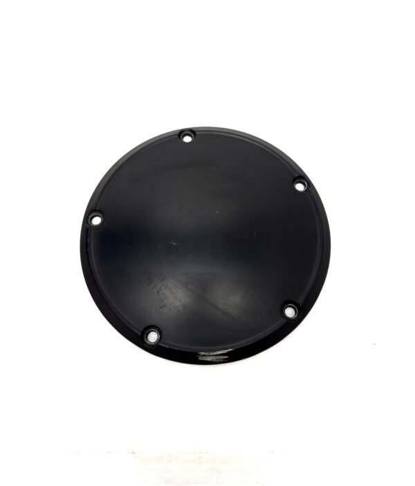 Black Derby Cover Black for Harley 06-17 Dyna 07-18 Softail (except FLSB) 07-15 Touring