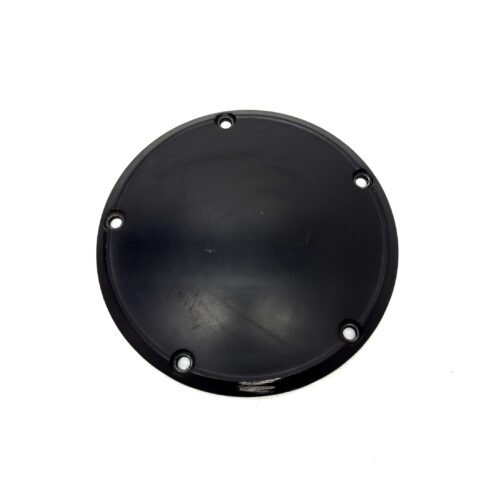 Black Derby Cover Black for Harley 06-17 Dyna 07-18 Softail (except FLSB) 07-15 Touring