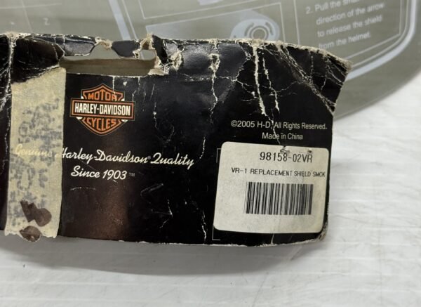 CH551 (5) OEM Harley Replacement Shield Smok 98158-02VR