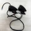 CH552 (1) Rear Motorcycle Turn Signals Black/Smoke