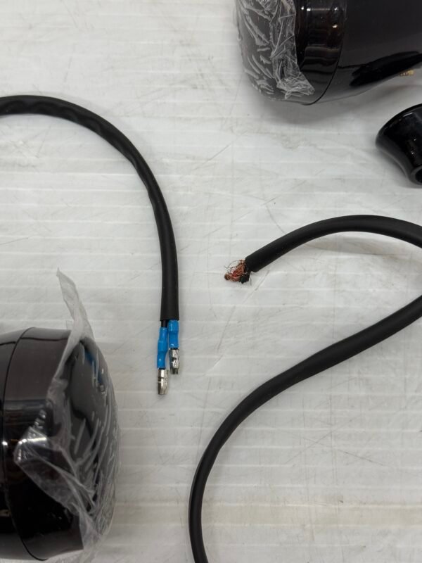 CH552 (6) Rear Motorcycle Turn Signals Black/Smoke