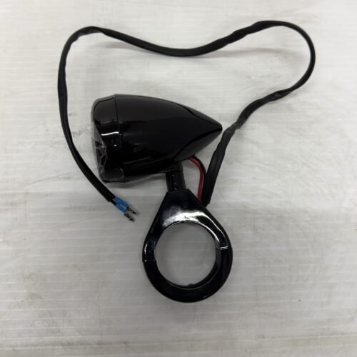 Front Motorcycle Fork Turn Signal Black/Smoke