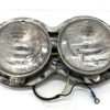 CH557 (2) H-71 Headlight Bucket for Harley Tour Glide and 1968-74 Ford Mustang Torino