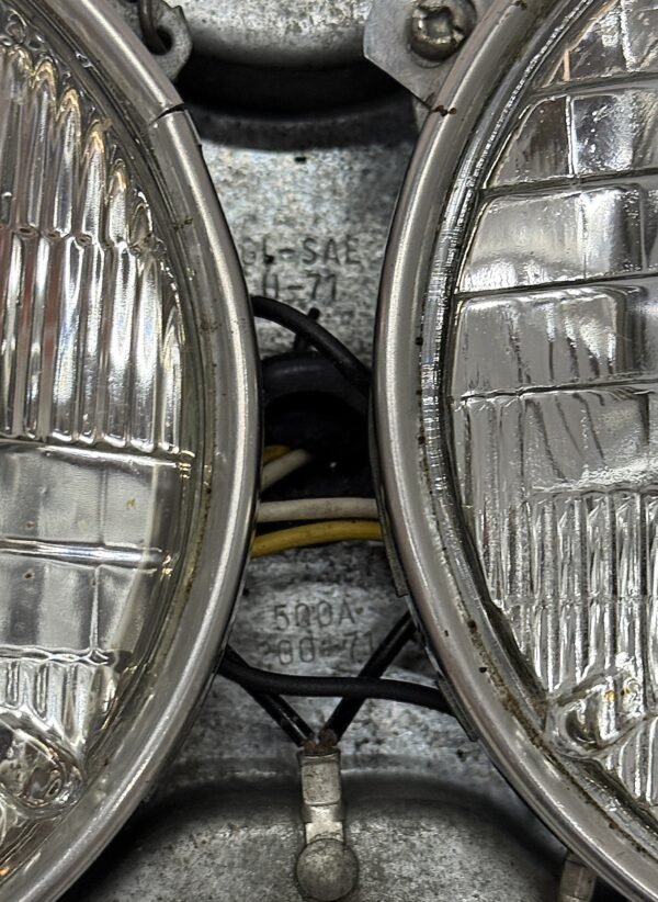CH557 (4) H-71 Headlight Bucket for Harley Tour Glide and 1968-74 Ford Mustang Torino