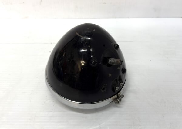 CycleRay SPRINGER HEADLIGHT Black for 1935 - 1957 Harley VL UL Knuckle 45 Pan
