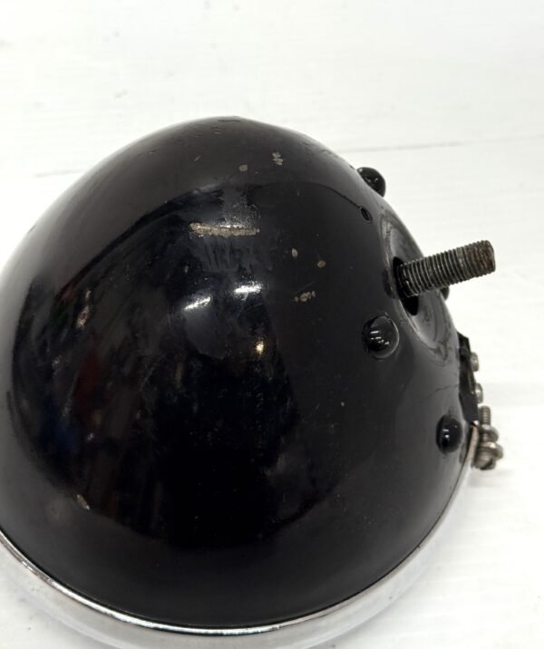 CycleRay SPRINGER HEADLIGHT Black for 1935 - 1957 Harley VL UL Knuckle 45 Pan