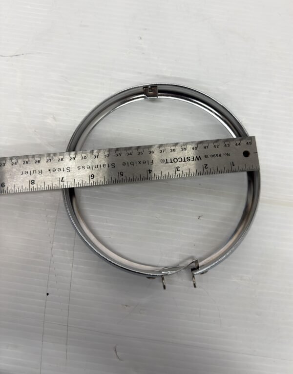 Custom Chrome Springer Headlight Ring 12-542 with Screw