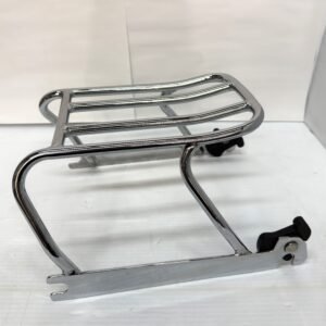 CH563 (1) Quick Detachable Solo Seat Luggage Rear Rack Chrome for XL Sportster