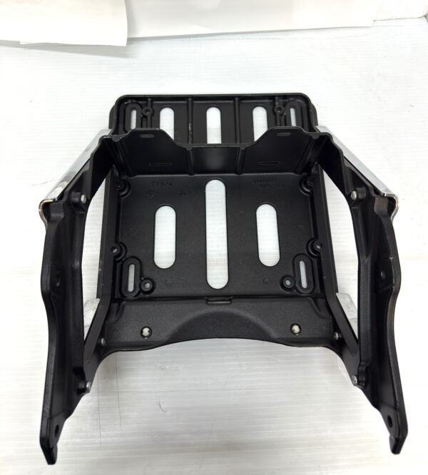 CH566 (6) OEM Harley Tourpak Support Black with Chrome 53000125 for 2014-up Touring