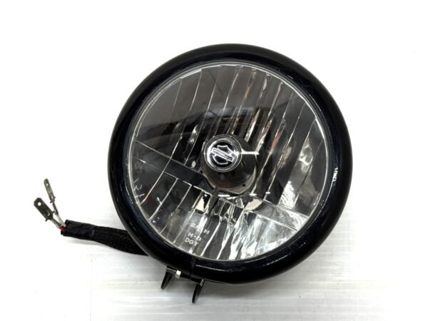 OEM Harley 5 3/4" Headlamp Bucket Assembly Black for Sportster Dyna